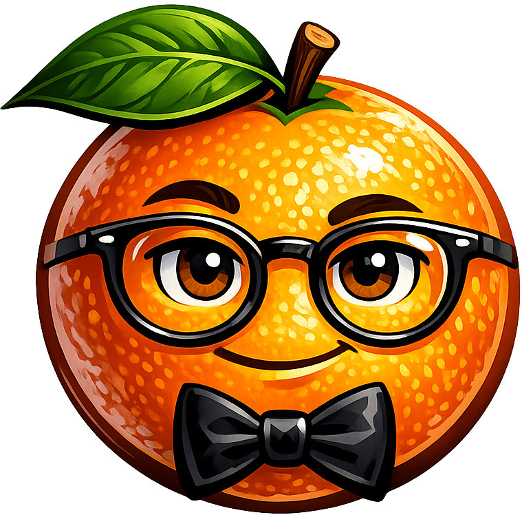 Orange mascot